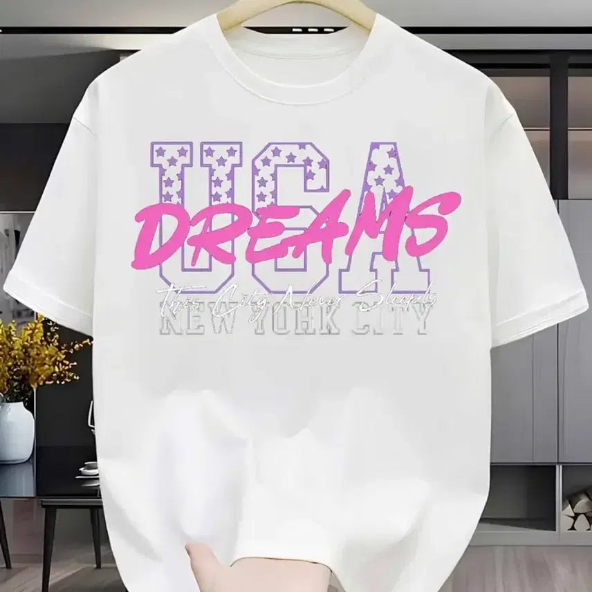 [BUNJANG] USA DREAMS New York Graphic T-Shirt / USA DREAMS 뉴욕 반팔 티셔츠