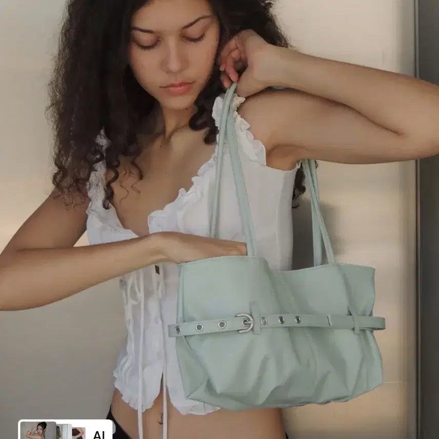 [BUNJANG] Otai Tide Boat Bag Mint / 오타이 타이드 보트백 민트