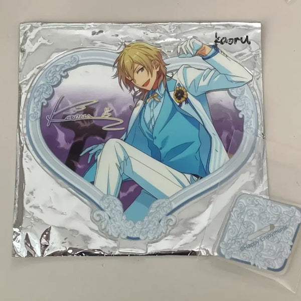 [BUNJANG] Ensemble Stars Hakaze Kaoru 3rd Anniversary White Suit Heart Acrylic Stand / 앙스타 하카제 카오루 3주년 한정 백정장 하트 아크릴