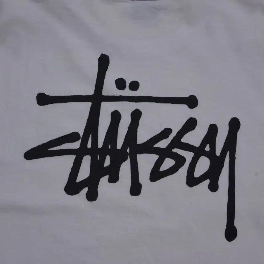 [BUNJANG] Stussy Basic Logo Short Sleeve T-Shirt M / 스투시 베이직 로고 반팔 티셔츠 M