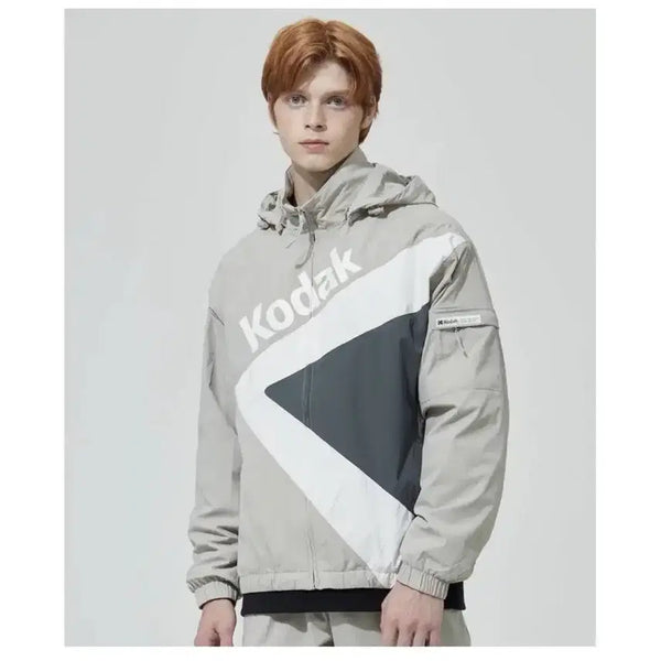 [BUNJANG] Kodak K Jacket Grey / 코닥 케이 자켓 그레이