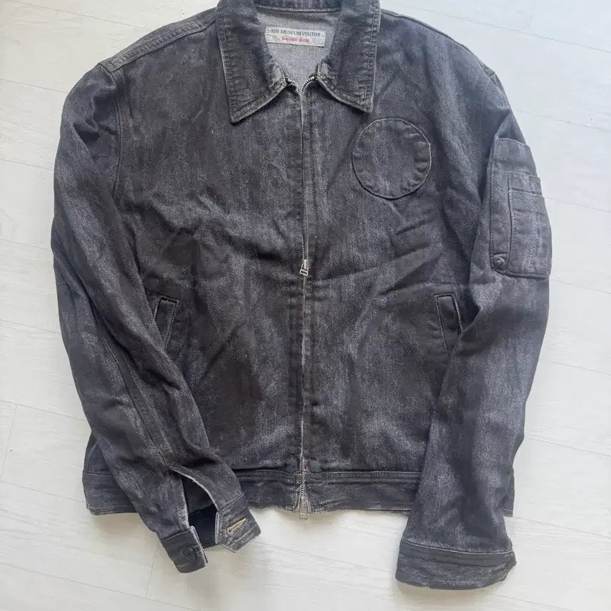 [BUNJANG] The Museum Visitor Painting Jacket / 더뮤지엄비지터 페인팅자켓