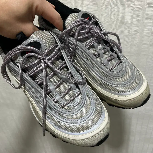 [BUNJANG] Nike Air Max 97 Silver Bullet Shoes (250mm) / 나이키 에어맥스97 실버불렛 250