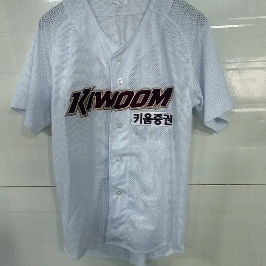 [BUNJANG] Kiwoom Heroes 90 Nomaking Uniform / 키움 히어로즈90노마킹 유니폼