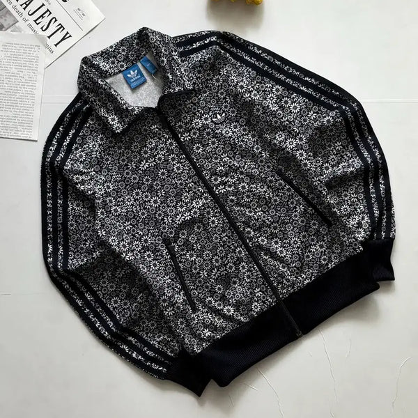 [BUNJANG] Adidas Flower Firebird Tracktop Jersey / [새상품] 아디다스 플라워 파이어버드 트랙탑 져지
