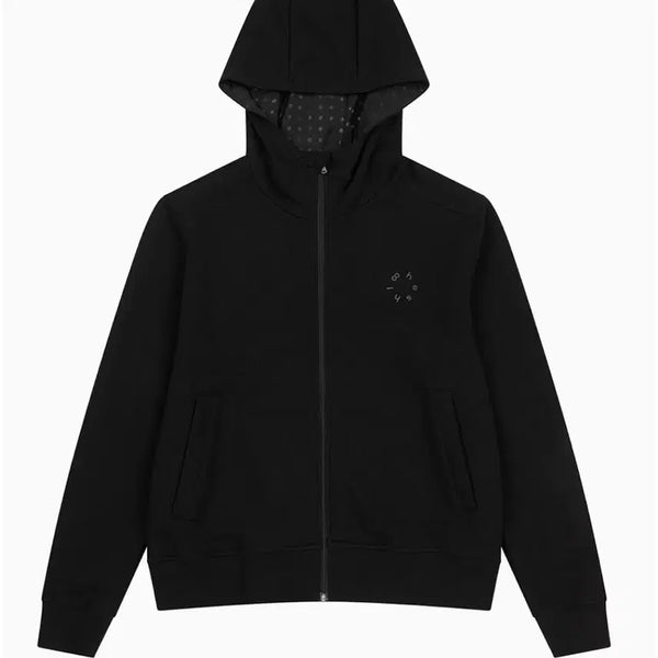 [BUNJANG] OHECSHO DOT HOODED ZIP-UP Black / (급처) 오헤시오 도트 후드집업 블랙 DOT HOODED ZIP-UP