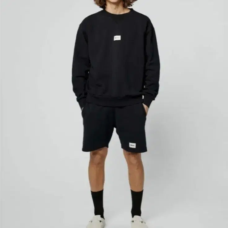 [BUNJANG] Fingers Crossed Sweat Shorts / 핑거스크로스드 스웨트 쇼츠반바지