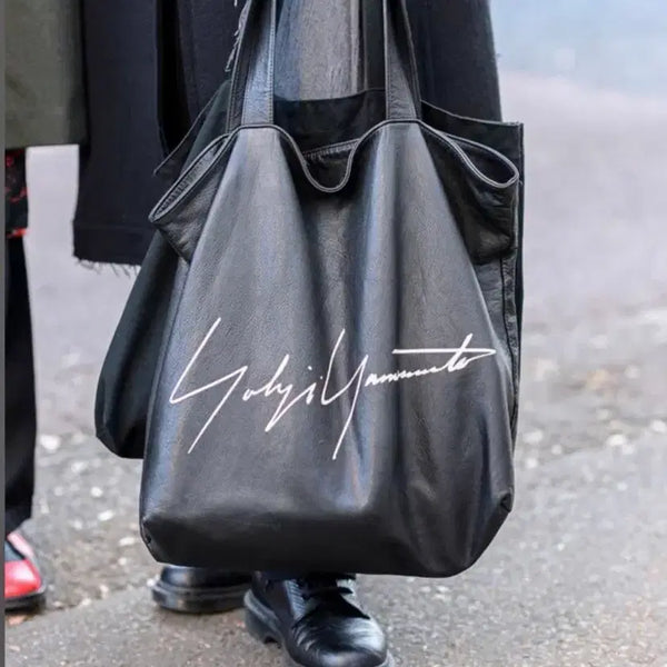 [BUNJANG] Yohji Yamamoto Leather Tote Bag / 요지야마모토 레더 토트백