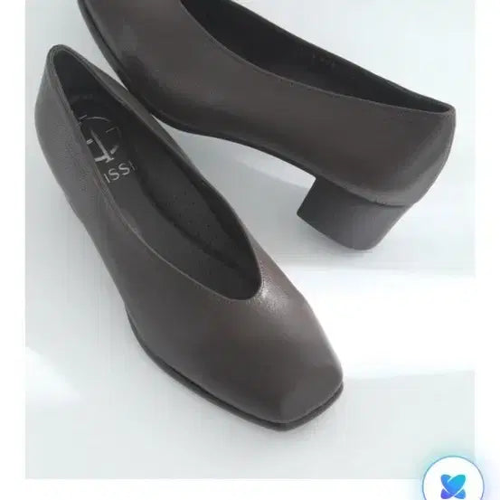 [BUNJANG] JISSE Handmade Genuine Lambskin Pumps Dark Brown / 지쎄 수제 천연 양가죽 펌퍼스 245~250  굽4.5