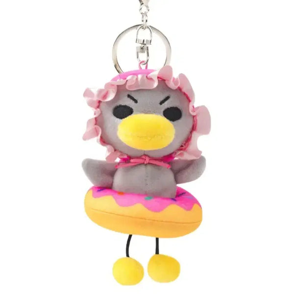 [BUNJANG] Annyeong Zadu Donut Tube Kkoko Doll Keychain / 안녕자두야 도넛튜브 꼬꼬 인형 키링