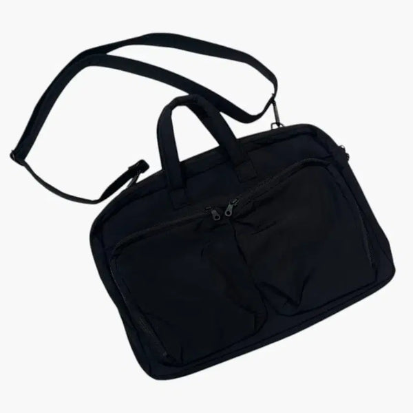 [BUNJANG] MAZI UNTITLED AM CASE 03 Nylon Briefcase Tote Bag Crossbody Bag / 마지언타이틀 블랙 AM CASE 03 토트백 크로스백