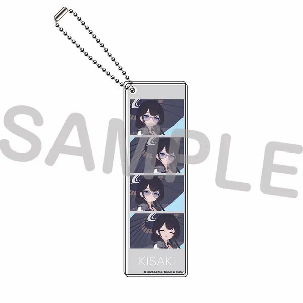[BUNJANG] Blue Archive Official Photogray Keychain Set (3 Types) / [예약공구] 블루아카이브 공식 포토그레이 키홀더 3종 키사키