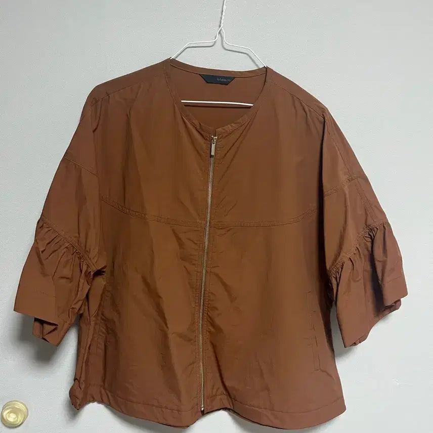 [BUNJANG] Coffee Brown Zip-Up Jacket / 커피색 집업 자켓