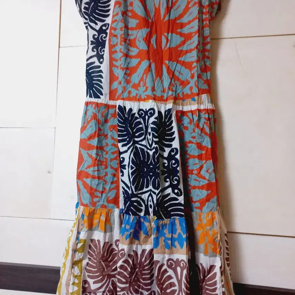 [BUNJANG] ZARA Pattern Maxi Long Dress M / ZARA 패턴   맥시 롱 원피스 M