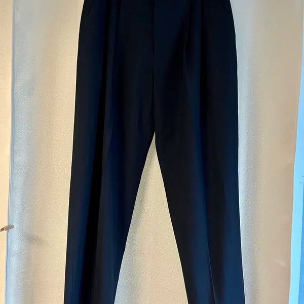 [BUNJANG] Slick & Easy x Edition B Charlie Pants Slacks Black / [2]슬릭앤이지 x edition B 찰리팬츠 슬랙스 블랙
