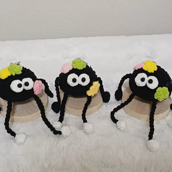 [BUNJANG] Handmade Dust Fairy Knit Keychain / 먼지요정 뜨개키링