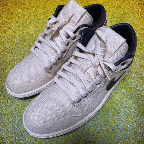 [BUNJANG] Air Jordan 1 Low Premium Pale Ivory Off Noir Sneakers / 조던 1 로우 프리미엄 페일 아이보리 오프 느와르