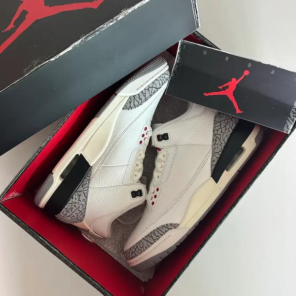 [BUNJANG] Air Jordan 3 Reimagined 'White Cement' Shoes / 조던3 화이트시멘트 리이매진드 (265)