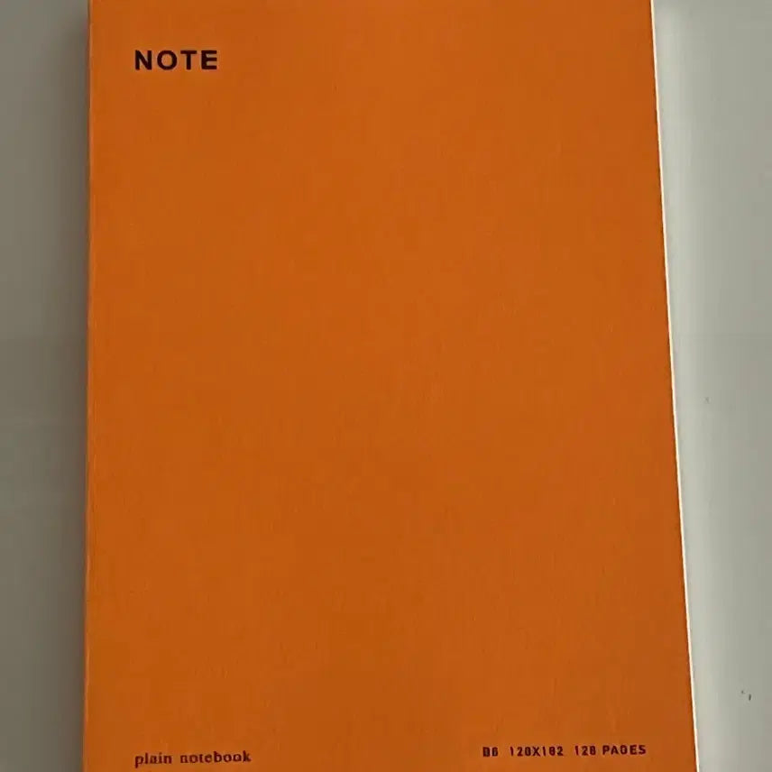 [BUNJANG] Allwrite Plain Notebook B6 / Allwrite 올라이트 플레인 노트 B6