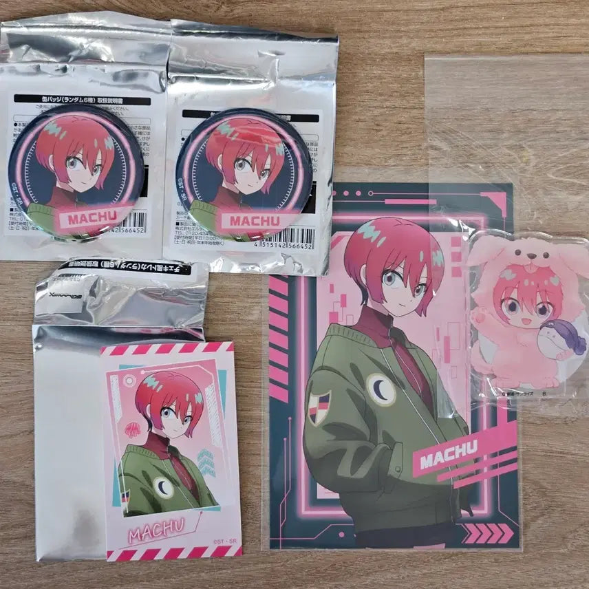 [BUNJANG] Zicoax Machyu Cafe Goods & Mofumofu Acrylic Bundle Set / 일괄) 지쿠악스 마츄 카페 굿즈 및 모후모후 아크릴