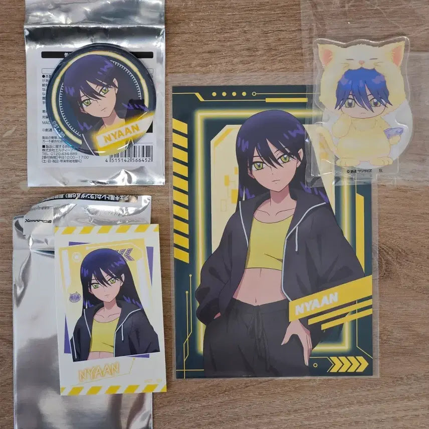 [BUNJANG] Gukaksu Nyan Cafe Goods & Mofumofu Acrylic Bundle / 일괄) 지쿠악스 냐안 카페 굿즈 및 모후모후 아크릴