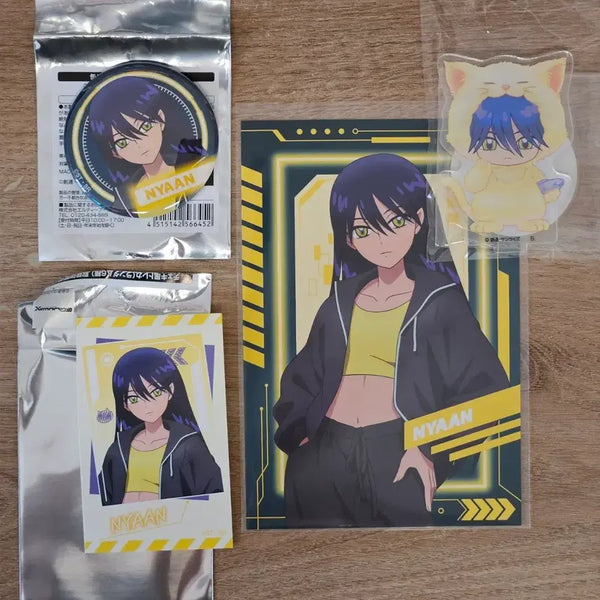 [BUNJANG] Gukaksu Nyan Cafe Goods & Mofumofu Acrylic Bundle / 일괄) 지쿠악스 냐안 카페 굿즈 및 모후모후 아크릴