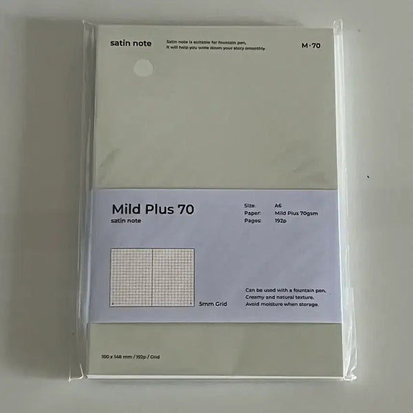 [BUNJANG] Biondwi Satin Notebook M70 A6 Grid / 비온뒤 새틴노트 m70 a6 그리드