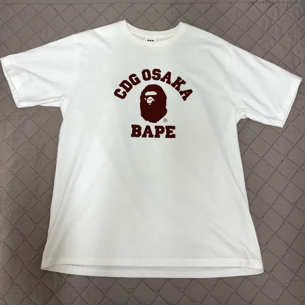 [BUNJANG] Comme des Garçons x BAPE Osaka Collaboration T-Shirt 2XL / [2XL] cdg 베이프 오사카 콜라보 티셔츠