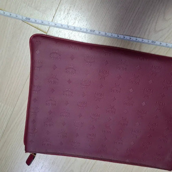 [BUNJANG] MCM Leather Clutch Bag / mcm클러치백