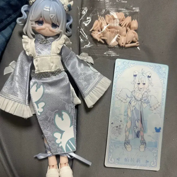 [BUNJANG] BJD Doll with Accessories and Character Card / Bjd doll