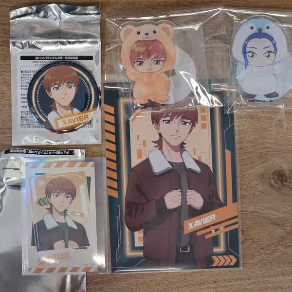 [BUNJANG] ZiGuax Ignis Cafe Goods Bundle (Can Badge, Postcard, Photocard, Acrylic Stands) / 일괄) 지쿠악스 이그자베 카페 굿즈 및 모후모후 아크릴 (+코모리)