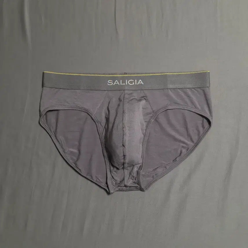 [BUNJANG] Saligia Greek Column Gray Briefs (M) / [M] SALIGIA 삼각 팬티 Greek Column Gray 브리프 / 살리지아