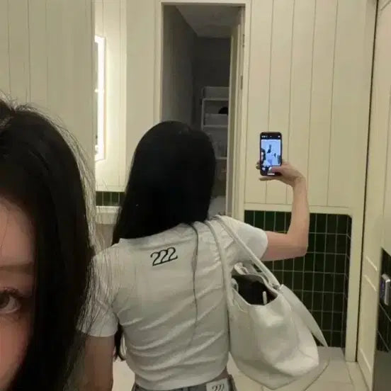 [BUNJANG] 222 Logo Short Sleeve T-Shirt / 222 반팔 티셔츠
