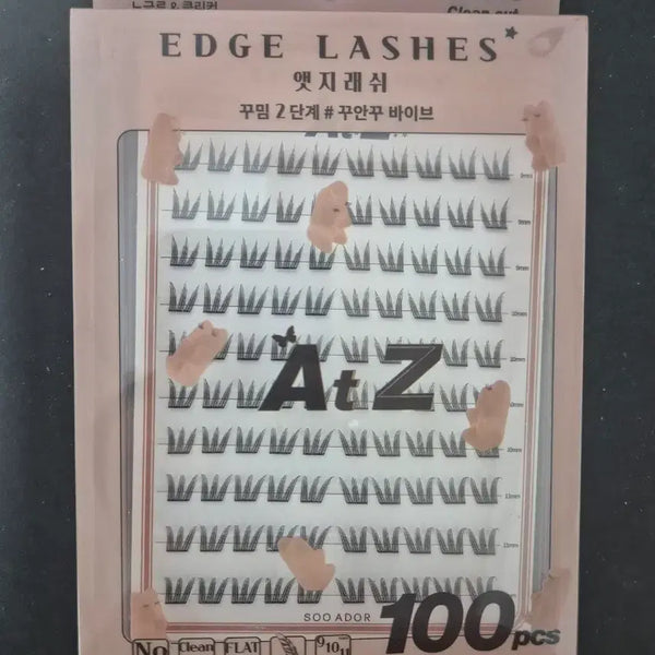 [BUNJANG] No-Glue Clean Cut Edge Lash 100pcs Mix / 노글루 클린 컷 엣지래쉬 속눈썹 100p 믹스