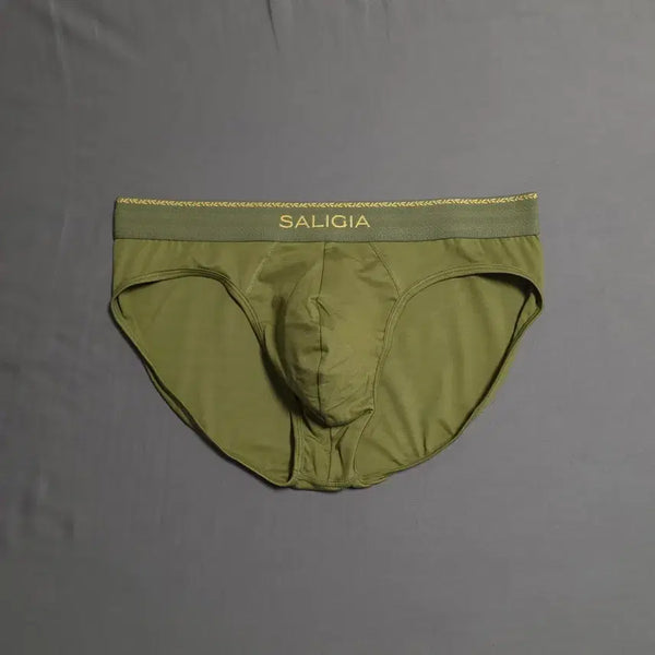 [BUNJANG] SALIGIA Greek Olive Green Briefs M / [M] SALIGIA 삼각 팬티 Greek Olive green 브리프 / 살리지아
