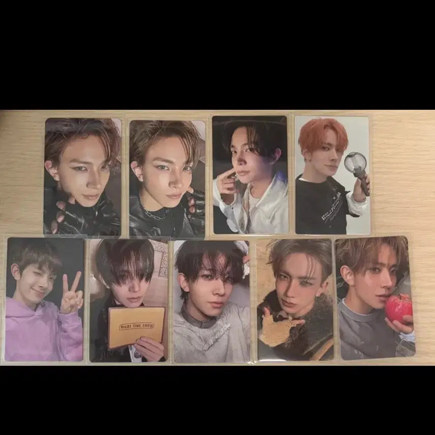 [BUNJANG] Lee Heeseung Evan Photocard Bundle Set (9 pcs) / 이희승 에반 포토카드 9장 일괄 판매