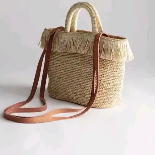 [BUNJANG]  & Other Stories Rattan Shoulder Tote Bag / 앤아더스토리즈 라탄백 숄더백  토트백
