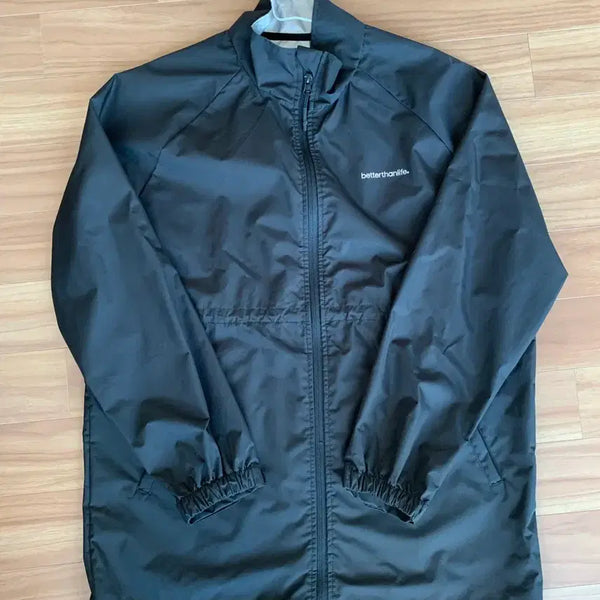[BUNJANG] Better Than Life Black Windbreaker Jacket / betterthanlife 검정색 바람막이