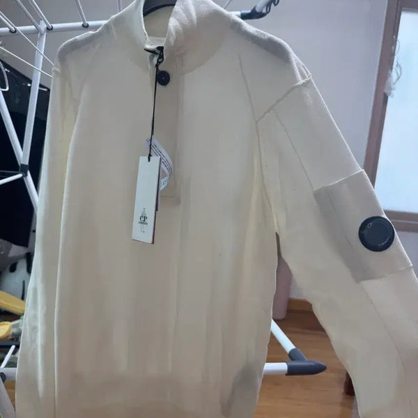 [BUNJANG] CP Company Knit Half-Zip / Cp컴퍼니 니트 반집업 새것 정품
