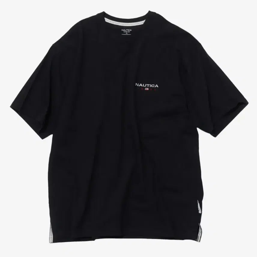 [BUNJANG] Nautica Small Logo Short Sleeve T-Shirt / [S] 노티카 스몰로고 반팔 티셔츠