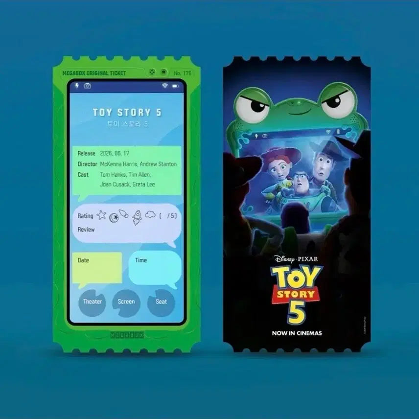 [BUNJANG] Toy Story 5 Original Ticket / 토이스토리5 오리지널티켓 오티