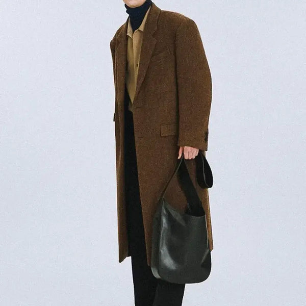 [BUNJANG] Recto Berlin Coat L Brown / 구매)렉토 베를린 코트 L 브라운