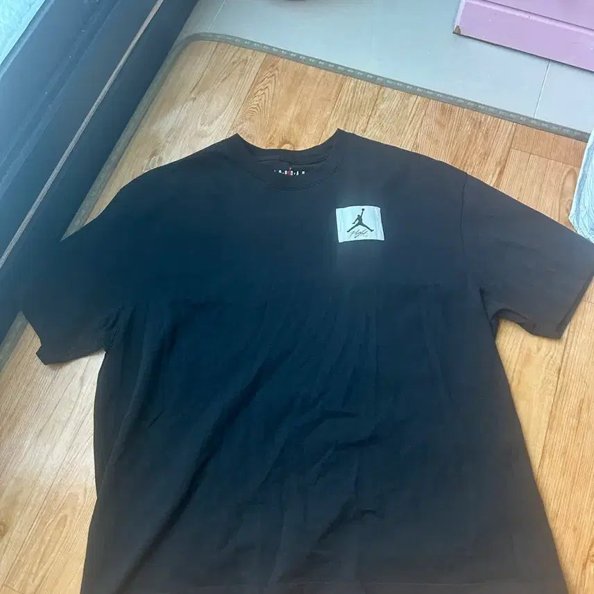 [BUNJANG] Jordan Black Short Sleeve T-Shirt XL / 조던 반팔 티셔츠 블랙 xl 105