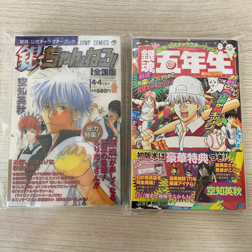 [BUNJANG] Gintama Official Character Book & Toshi Fan Club Card Bundle / 일괄,택포) 은혼 공식 캐릭터북 톳시 팬클럽증