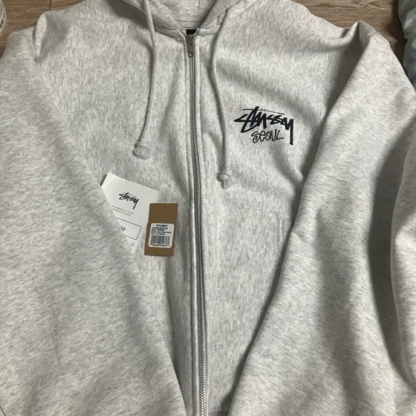 [BUNJANG] Stussy Seoul Hoodie Zip-Up XL / 스투시 서울 후드집업 XL [새상품]