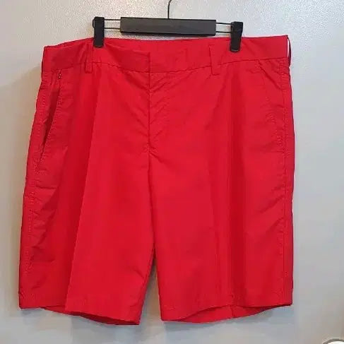 [BUNJANG] J. Lindeberg Men's Shorts Set (Red & Orange) / 남성 제이린드버그 반바지2종40(허리53cm기장53cm)