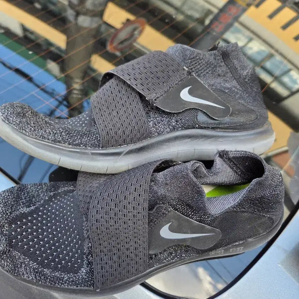 [BUNJANG] Nike Free Run Motion Black Men's Shoes Size 265 / 나이키 프리 런 모션  검정 남성 265