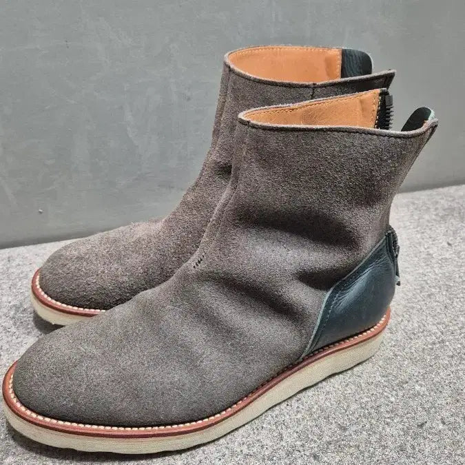 [BUNJANG] Kolor Suede Ankle Boots 250 / (최종가격) kolor 컬러 스웨이드 앵클 부츠