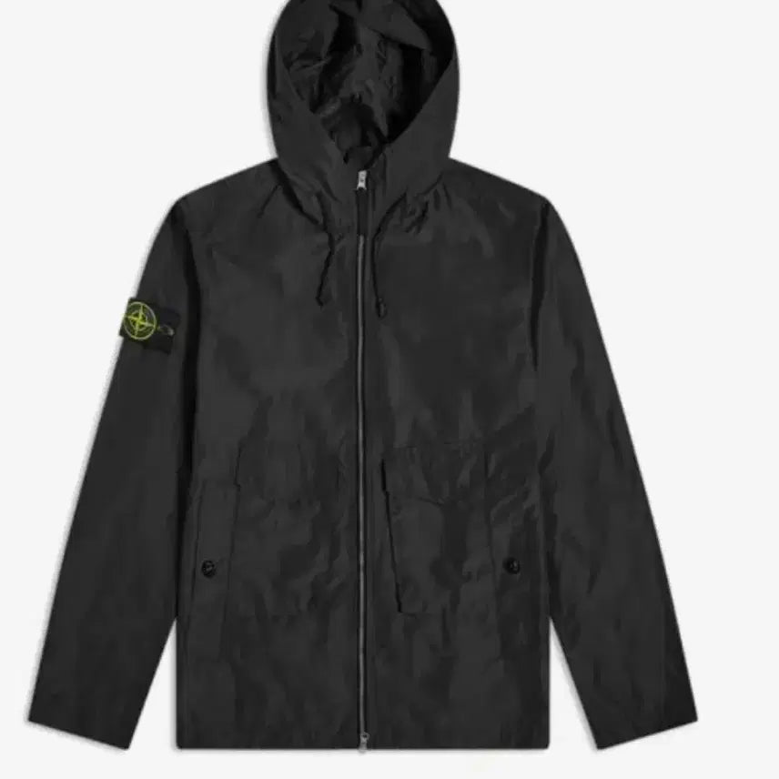 [BUNJANG] Stone Island 21SS Microplush Nylon Jacket Black L / 정품 스톤아일랜드 21SS 마이크로랩스 나일론 자켓 블랙 100/L