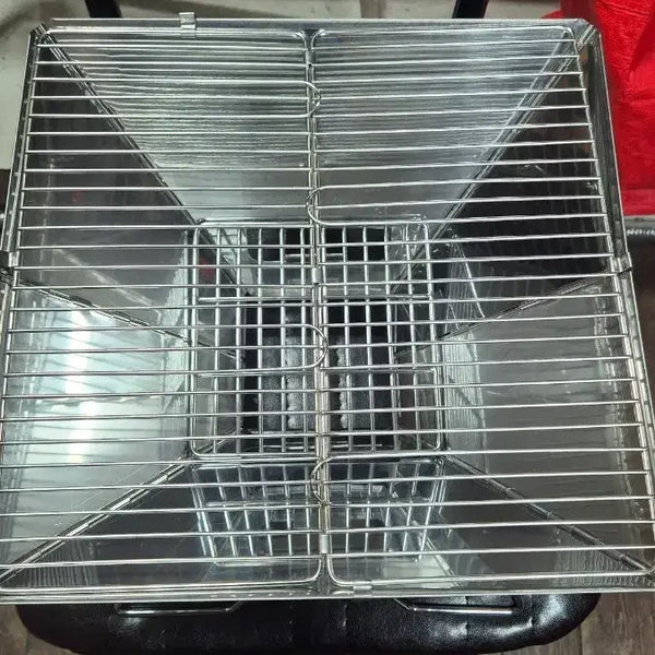 [BUNJANG] HBQ Folding Campfire Grill / HBQ 접이식 화로대 캠핑 그릴